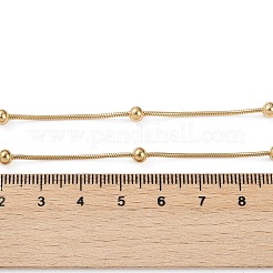 304 Edelstahl runde Schlangenkettenhalsketten&nbsp;STAS-G244-88B-G