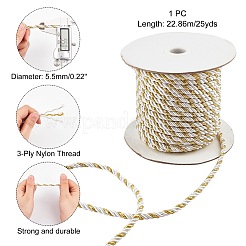 Fil de nylon 3 pli&nbsp;NWIR-WH0009-24E