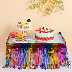 Fransenvorhänge aus Kunststofffolie&nbsp;DIY-WH0028-106A
