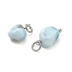Ciondoli larimar naturali&nbsp;PALLOY-JF06027