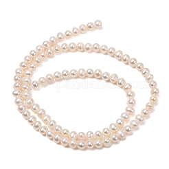 Fili di perle di perle d'acqua dolce coltivate naturali&nbsp;PA-CBABE82-05