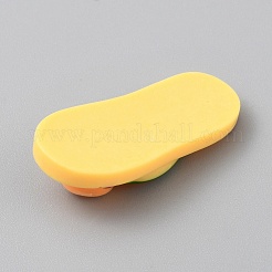 Cabuchones de resina opacos&nbsp;RESI-WH0077-32E