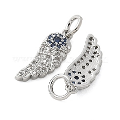 Ottone micro spianare pendenti zirconi&nbsp;KK-U056-40P