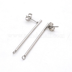 Ohrstecker-Zubehör aus Edelstahl 304&nbsp;STAS-N090-JA713-1A