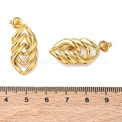 Boucles d'oreilles à tige en acier inoxydable 304 pour femmes&nbsp;EJEW-K333-15G