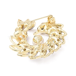 Legierung Strass Revers Pin Broschen&nbsp;RB-CBA1388-02G