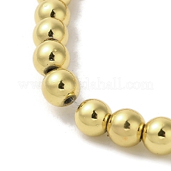 Fili di perline di ematite sintetica non magnetica elettrolitica&nbsp;G-I364-C02-G