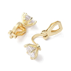 Clip in ottone per orecchini da donna&nbsp;EJEW-V002-04G-02