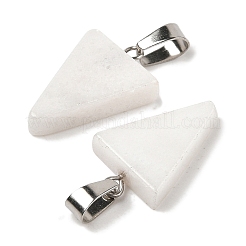 Natürliche weiße Jade Anhänger&nbsp;G-B127-04P-05