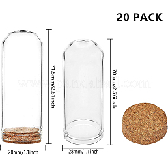 Glaskuppel Cloche Abdeckung&nbsp;AJEW-BC0005-86