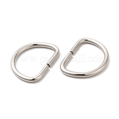 Anlaufgeschützte D-Ringe aus Edelstahl 304&nbsp;STAS-L207-25P