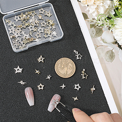 Star-Legierung Strass cabochons&nbsp;MRMJ-CP0001-43E