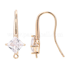 Messingohrringhaken&nbsp;ZIRC-Q019-002G