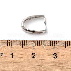 925 gancho para picahielos de plata de ley con baño de rodio&nbsp;STER-NH0001-50P