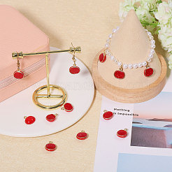 12pcs pendentifs en émail en alliage&nbsp;FIND-CA0009-59