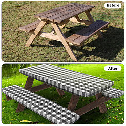 Funda de plástico para mesa y silla&nbsp;AJEW-GF0013-84A