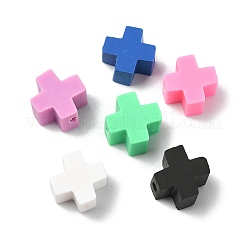 200 Stück 6 Farben handgefertigte Polymer Clay Perlen&nbsp;CLAY-CJ0002-05