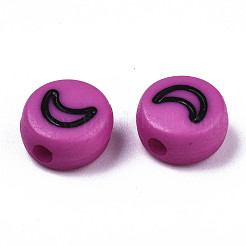 Perline acrilico opaco&nbsp;X-MACR-N008-33B