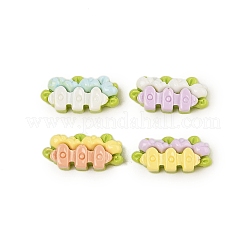 Cabochons en résine opaque&nbsp;CRES-M037-05A