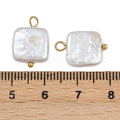 Natürliche Süßwasserperlen-Keshi-Perlenanhänger&nbsp;STAS-D378-04G