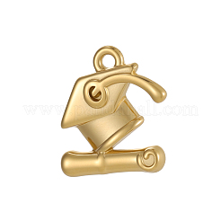 Anhänger aus 304 Edelstahl&nbsp;STAS-OY009-69G