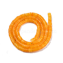 Chapelets de perles de jade blanche naturelle&nbsp;G-N326-146-A07