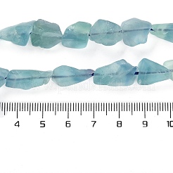Rohe raue natürliche Fluorit-Perlen-Stränge&nbsp;G-G116-B03-01