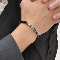 Modische Edelstahl-Kettenarmbänder für Herren&nbsp;PW-WGD2689-01