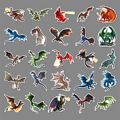 50 pegatinas autoadhesivas de PVC con dibujos animados.&nbsp;WG80499-01