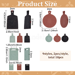 6 sachet&nbsp;DJEW-FG0001-46