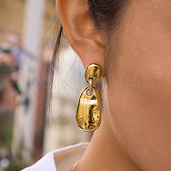 Boucles d'oreilles pendantes en acier inoxydable 304&nbsp;WG1E265-01