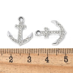 Legierung Kristall Strass Anhänger&nbsp;PALLOY-E775-20P