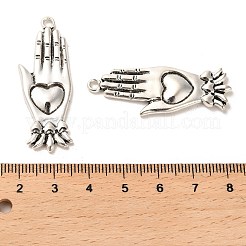 Pendentifs en alliage de style tibétain&nbsp;FIND-C043-039AS