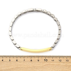 Bracelets à maillons en acier inoxydable 304&nbsp;BJEW-R018-21GP
