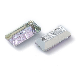 Geprägte Glas Strass Anhänger&nbsp;GLAA-J101-07A-001VL