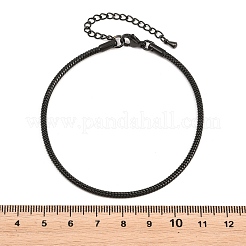 Bracelets à chaîne serpent en acier inoxydable 304 pour femmes&nbsp;BJEW-H643-01EB