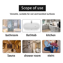Stickers baignoire en forme de s peva&nbsp;KY-GF0001-03B