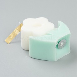 Bougies sans fumée d'aromathérapie en forme de fleur&nbsp;DIY-C001-02A
