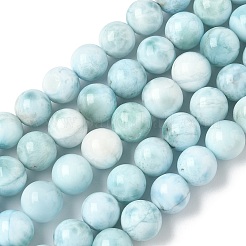 Larimar Naturperlen Stränge&nbsp;G-B141-01-8mm