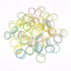 50 anello antiscivolo in silicone luminoso a 5 colori&nbsp;SIL-GO0001-23