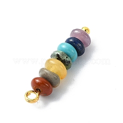 7 Chakra-Edelstein-Perlenanhänger&nbsp;PALLOY-JF02527-02