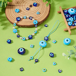 68 pièces 10 styles perles de chalumeau faites à la main&nbsp;LAMP-TA0002-71