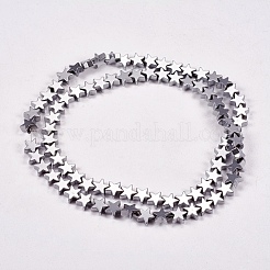Electrochapa no-granos de hematites sintético -magnéticos hebras&nbsp;G-J173-6x6mm-02