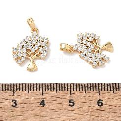 Pendentifs en laiton Shegrace avec zircon cubique transparent&nbsp;XGRQ3K646-559G