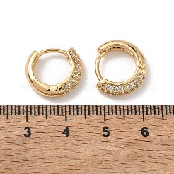Shegrace Messing-Ohrringe mit Mikropavé-Fassung und Zirkonia-Steinen&nbsp;XGRQ4G233-669G