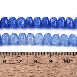 Stränge aus Imitations-Jade-Knisterglasperlen&nbsp;GLAA-N068-01A-A02