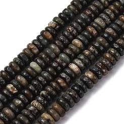 Stränge natürlicher Biotit-Jadeperlen&nbsp;G-L624-H09-6x2mm