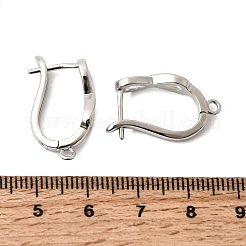 Componenti per orecchini a cerchio in ottone infinito&nbsp;KK-A289-10P