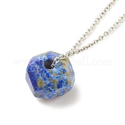 Halskette mit natürlichem Edelsteinanhänger&nbsp;NJEW-JN03891