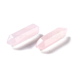 Facettierte natürliche Rosenquarz Heilsteine&nbsp;G-K008-30mm-01